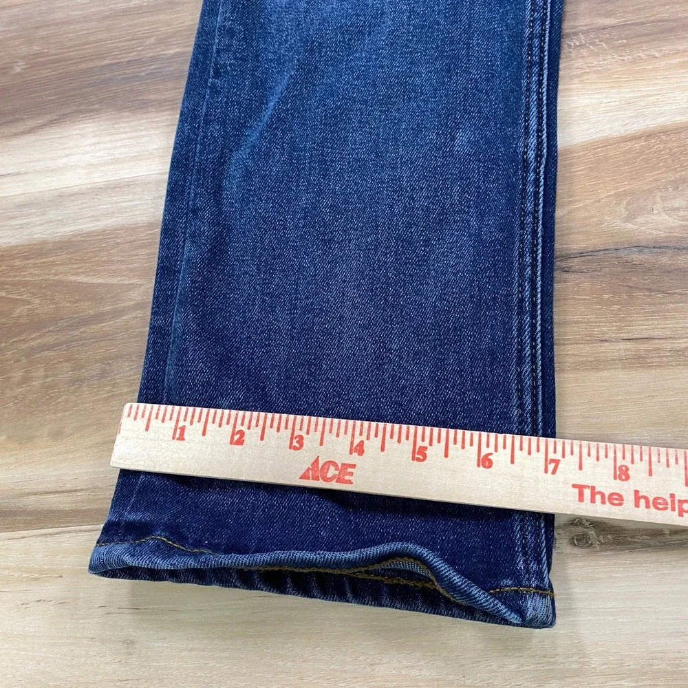 Banana Republic Jeans Men 34x30 Slim Fit Cotton Tencel Stretch Dark Wash Classic